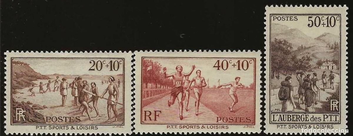 Sellos: SELLOS * DE FRANCIA 1937, YT 345/ 47