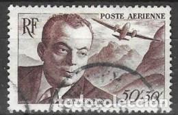 Sellos: SELLO USADO DE FRANCIA 1947, CORREO AEREO YT 21