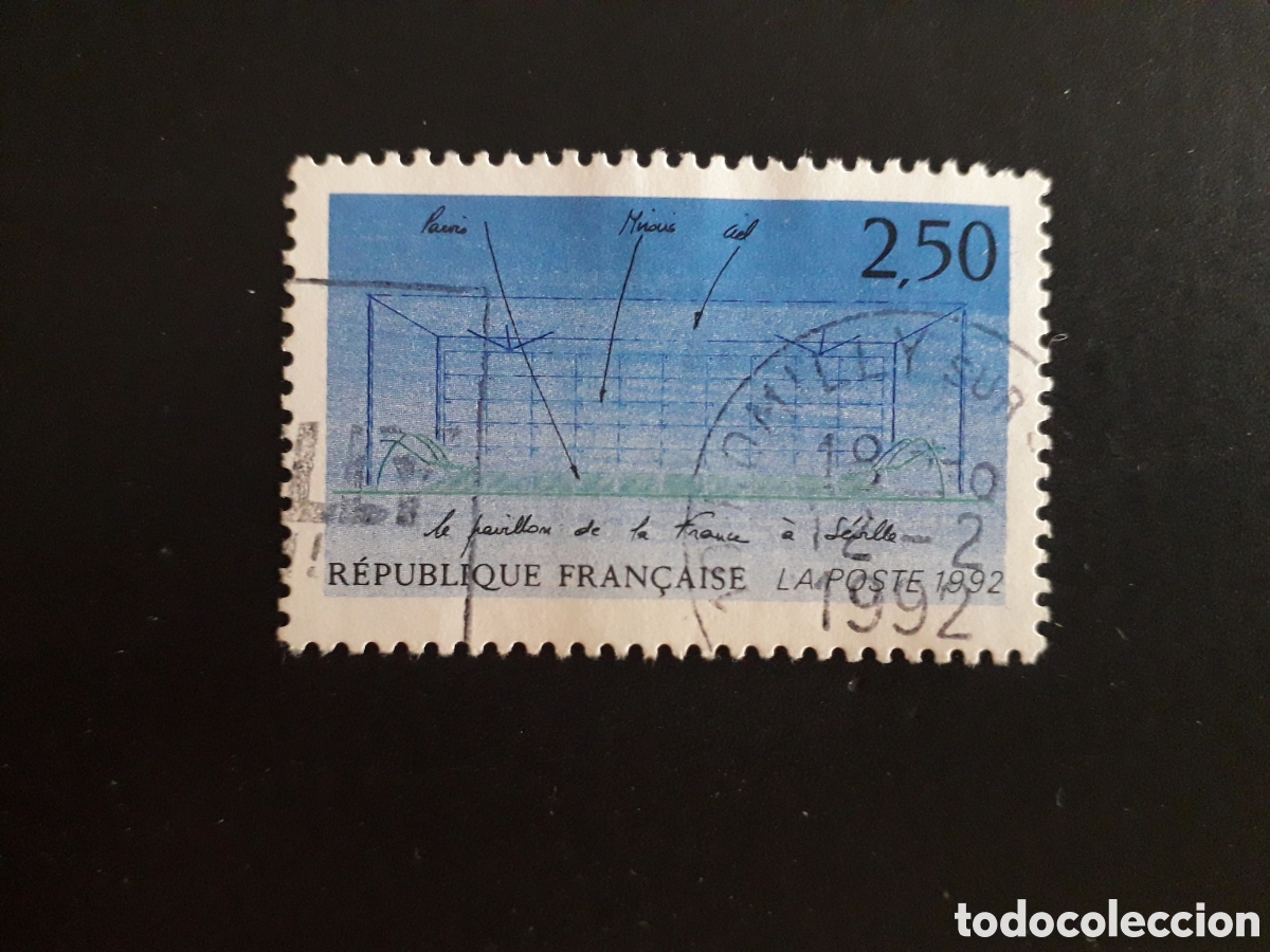 Sellos: FRANCIA YVERT 2736 SERIE COMPLETA USADA 1992 EXPO 92 SEVILLA PEDIDO M&Iacute;NIMO 3&euro;