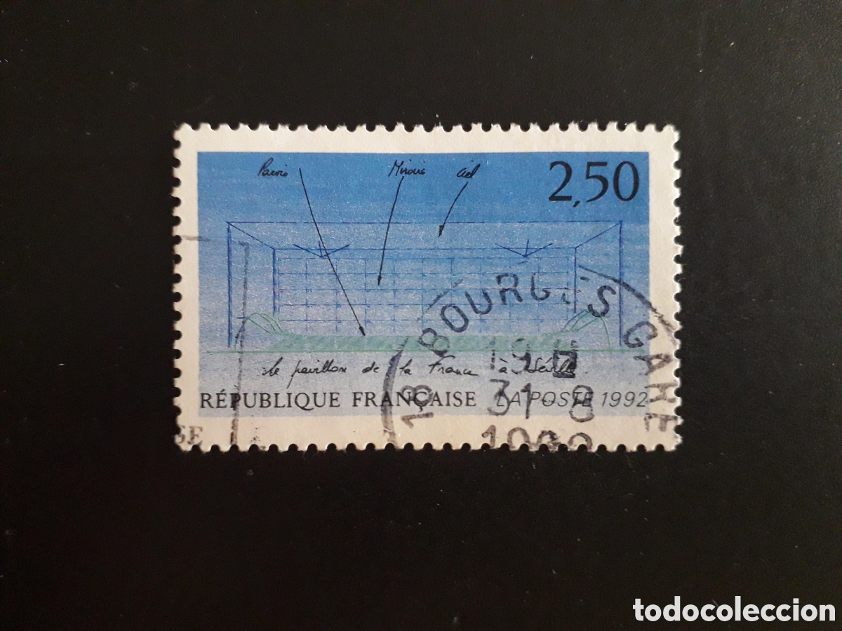 Sellos: FRANCIA YVERT 2736 SERIE COMPLETA USADA 1992 EXPO 92 SEVILLA PEDIDO M&Iacute;NIMO 3&euro;