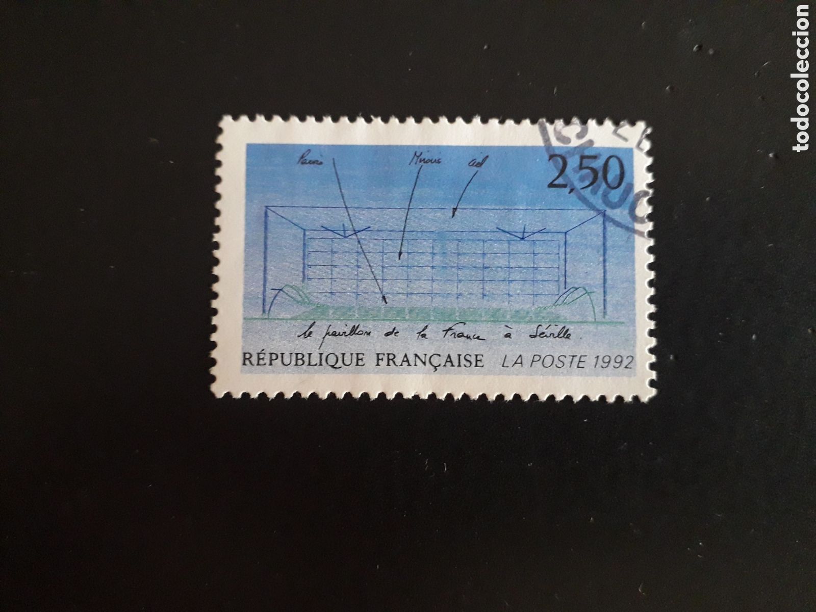 Sellos: FRANCIA YVERT 2736 SERIE COMPLETA USADA 1992 EXPO 92 SEVILLA PEDIDO M&Iacute;NIMO 3&euro;