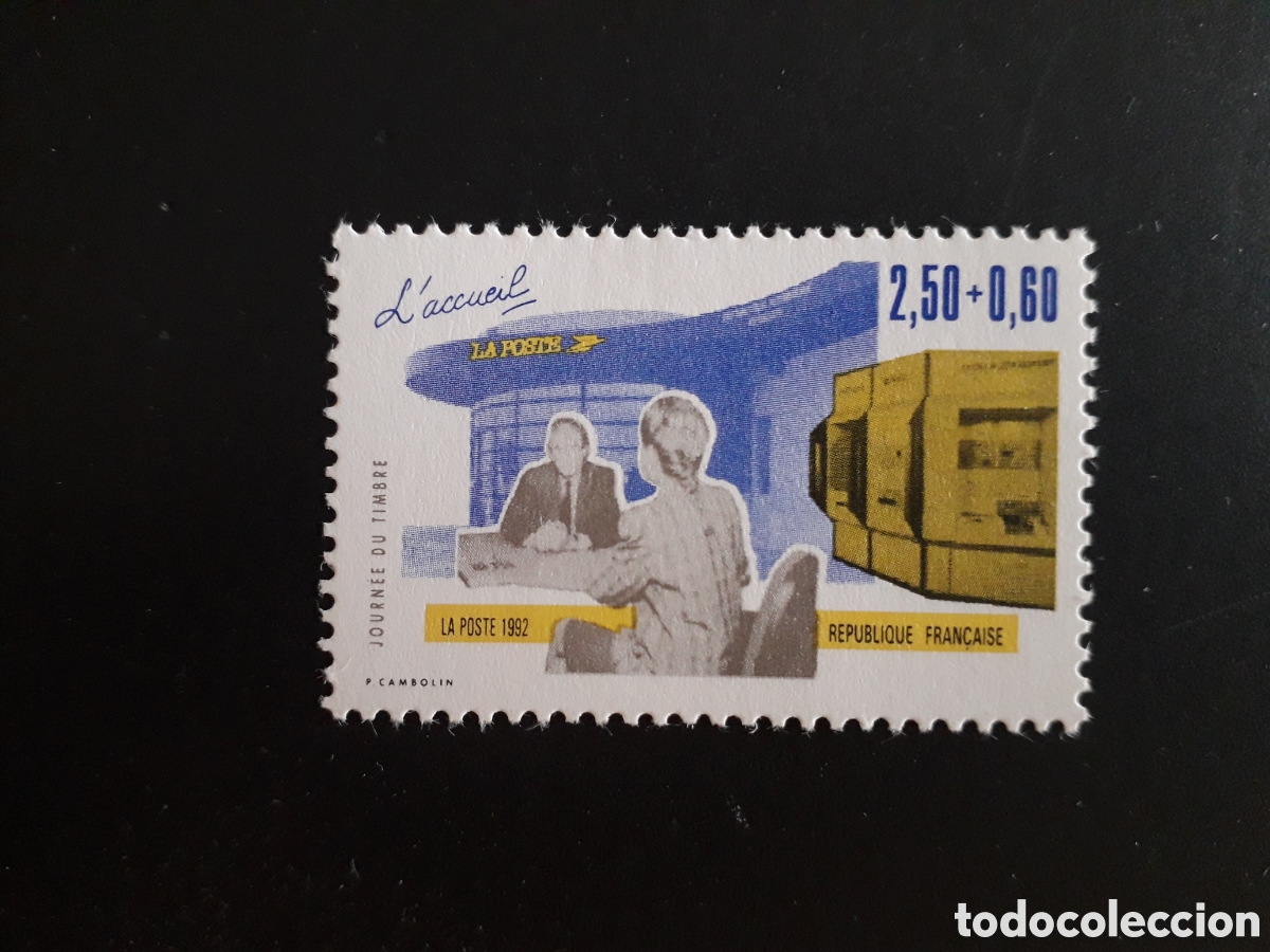 Sellos: FRANCIA YVERT 2743 SERIE COMPLETA NUEVA *** 1992 D&Iacute;A DEL SELLO, SERVICIO DE CORREOS PEDIDO M&Iacute;NIMO 3&euro;
