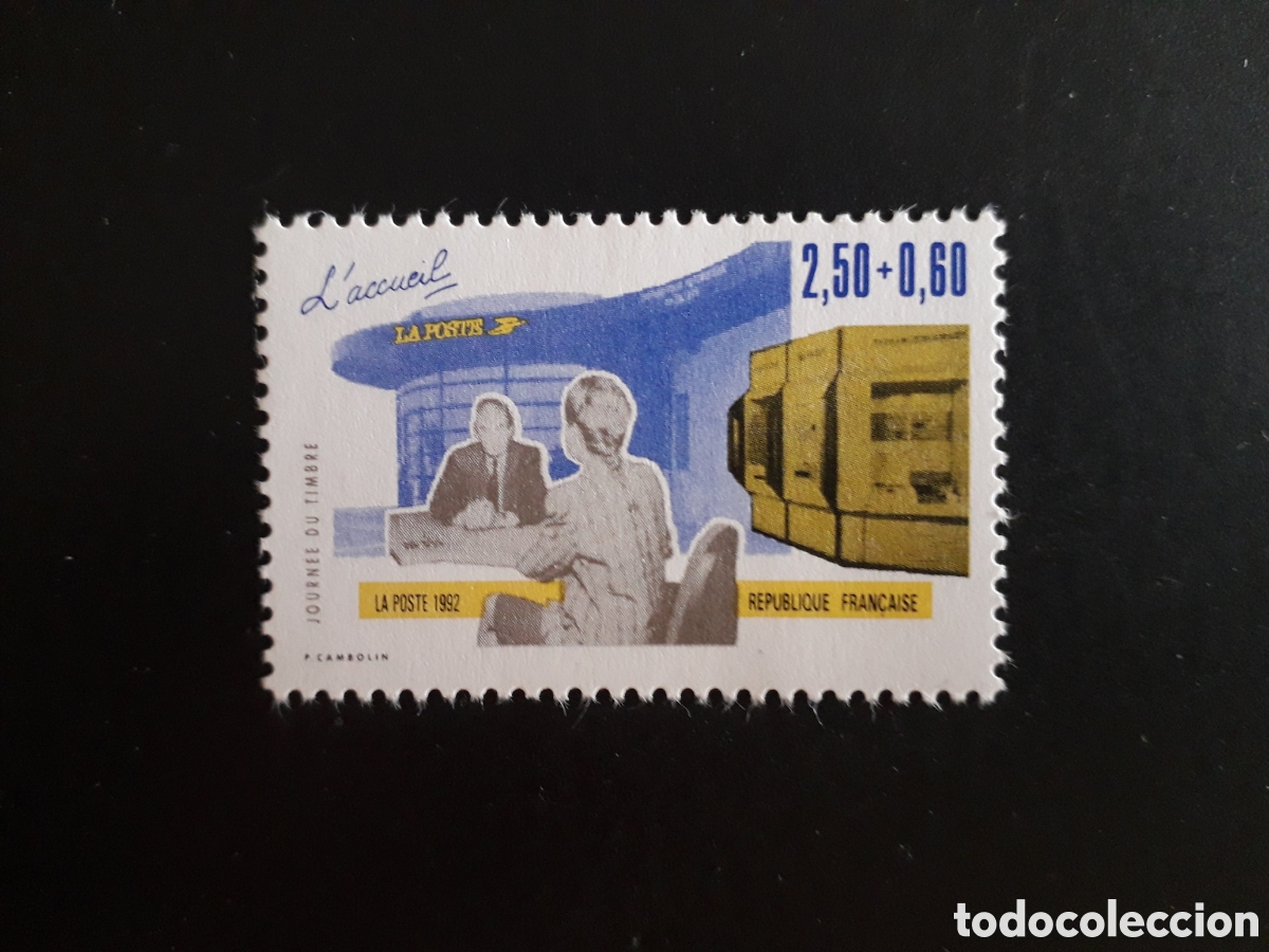 Sellos: FRANCIA YVERT 2743 SERIE COMPLETA NUEVA *** 1992 D&Iacute;A DEL SELLO, SERVICIO DE CORREOS PEDIDO M&Iacute;NIMO 3&euro;