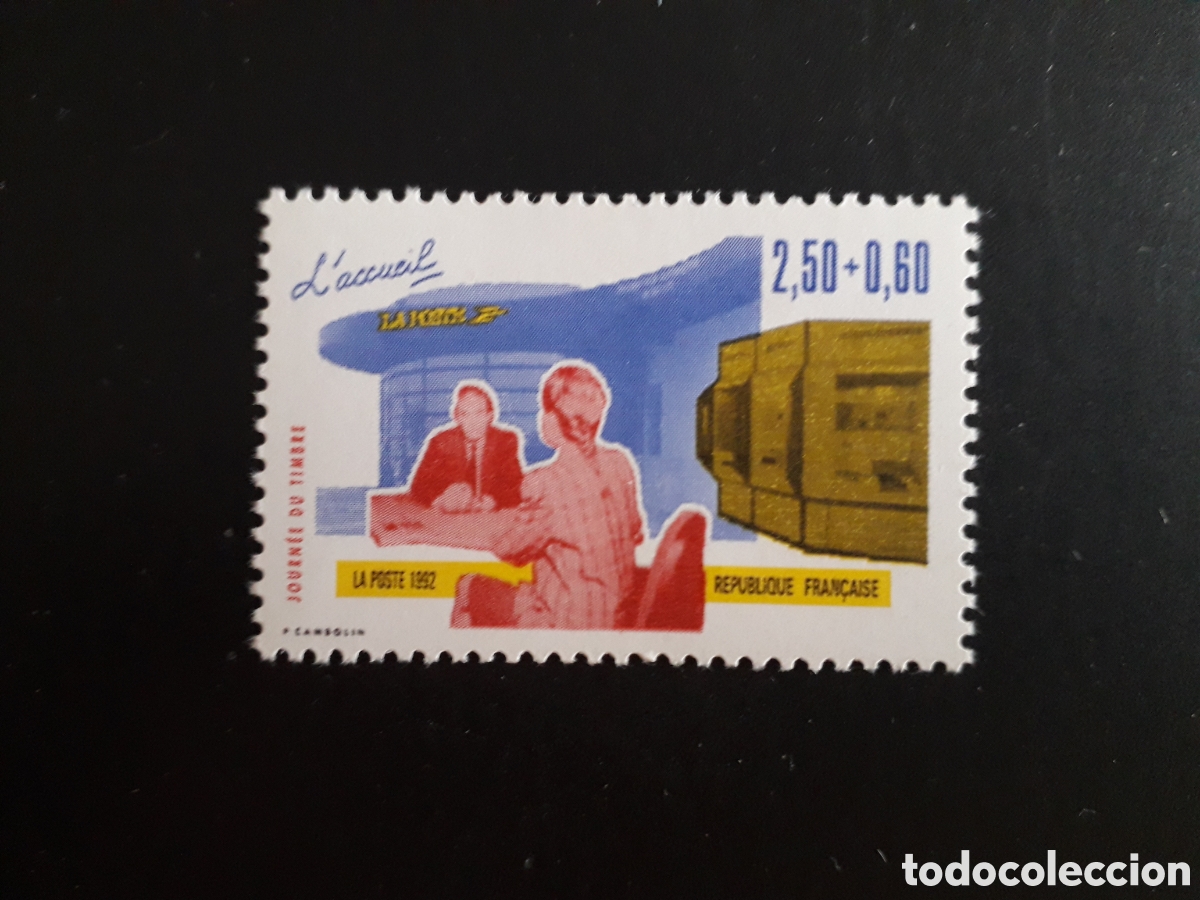 Sellos: FRANCIA YVERT 2744 SERIE COMPLETA NUEVA *** 1992 D&Iacute;A DEL SELLO, SERVICIO DE CORREOS PEDIDO M&Iacute;NIMO 3&euro;