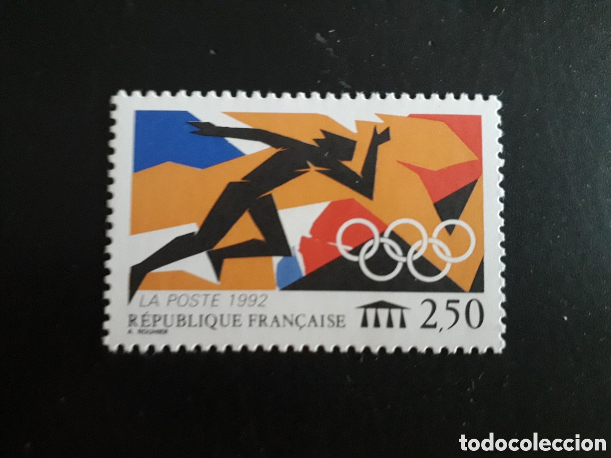 Sellos: FRANCIA YVERT 2745 SERIE COMPLETA NUEVA *** 1992 DEPORTES OLIMPIADA BARCELONA 92 PEDIDO M&Iacute;NIMO 3&euro;