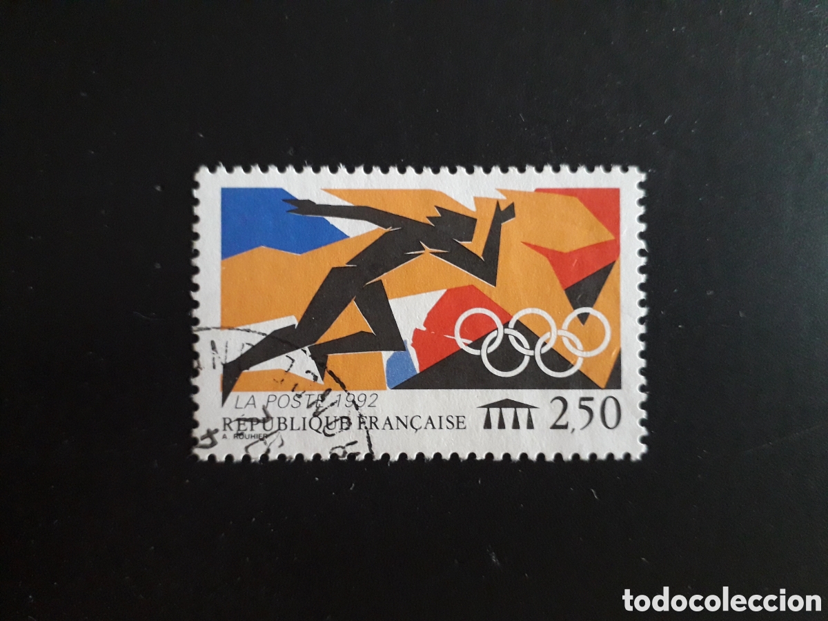 Sellos: FRANCIA YVERT 2745 SERIE COMPLETA USADA 1992 DEPORTES OLIMPIADA BARCELONA 92 PEDIDO M&Iacute;NIMO 3&euro;