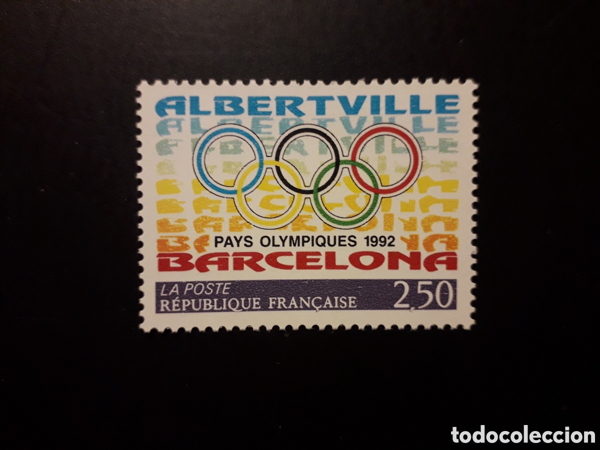 Sellos: FRANCIA YV 2760 SERIE CTA NUEVA *** 1992 DEPORTES OLIMPIADAS BARCELONA ALBERTVILLE PEDIDO M&Iacute;NIMO 3&euro;