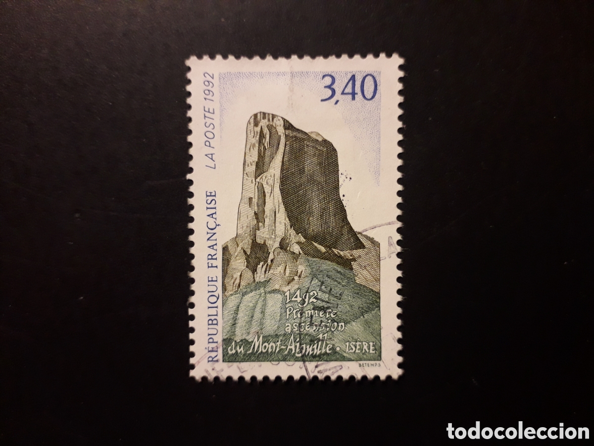 Sellos: FRANCIA YVERT 2762 SERIE COMPLETA USADA 1992 MONTE AIGUILLE, MONTA&Ntilde;AS PEDIDO M&Iacute;NIMO 3&euro;