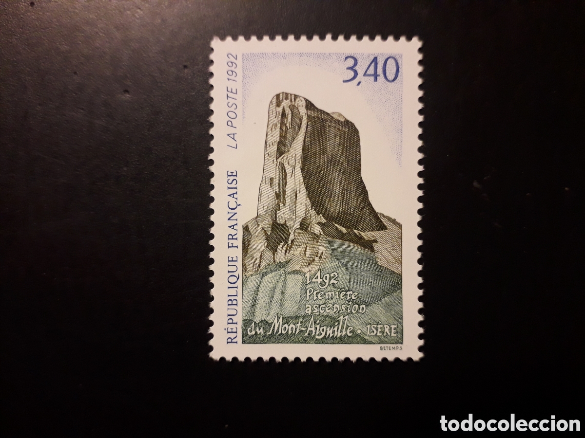 Sellos: FRANCIA YVERT 2762 SERIE COMPLETA USADA 1992 MONTE AIGUILLE, MONTA&Ntilde;AS PEDIDO M&Iacute;NIMO 3&euro;