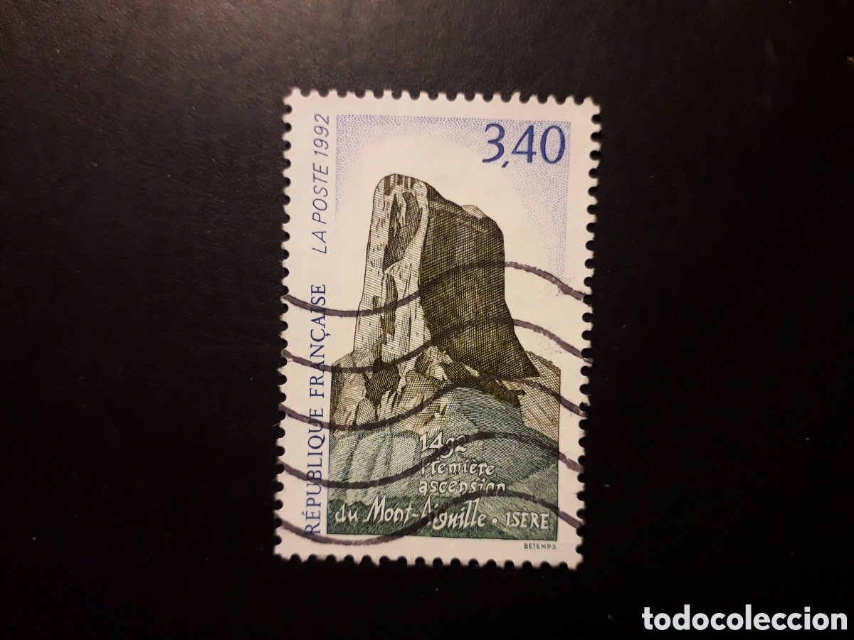 Sellos: FRANCIA YVERT 2762 SERIE COMPLETA USADA 1992 MONTE AIGUILLE, MONTA&Ntilde;AS PEDIDO M&Iacute;NIMO 3&euro;