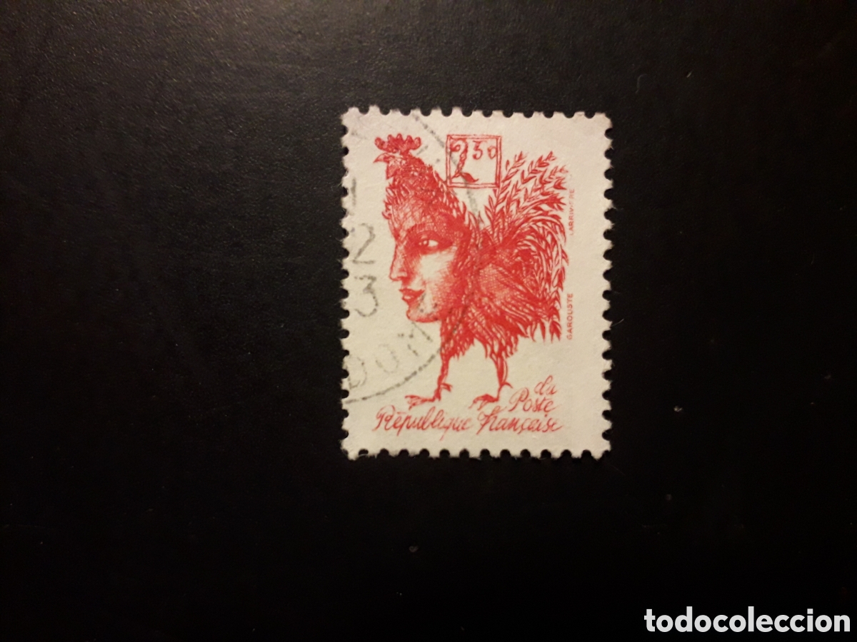 Sellos: FRANCIA YVERT 2774 SELLO SUELTO USADO 1992 ARTE, SERIE B&Aacute;SICA PEDIDO M&Iacute;NIMO 3&euro;