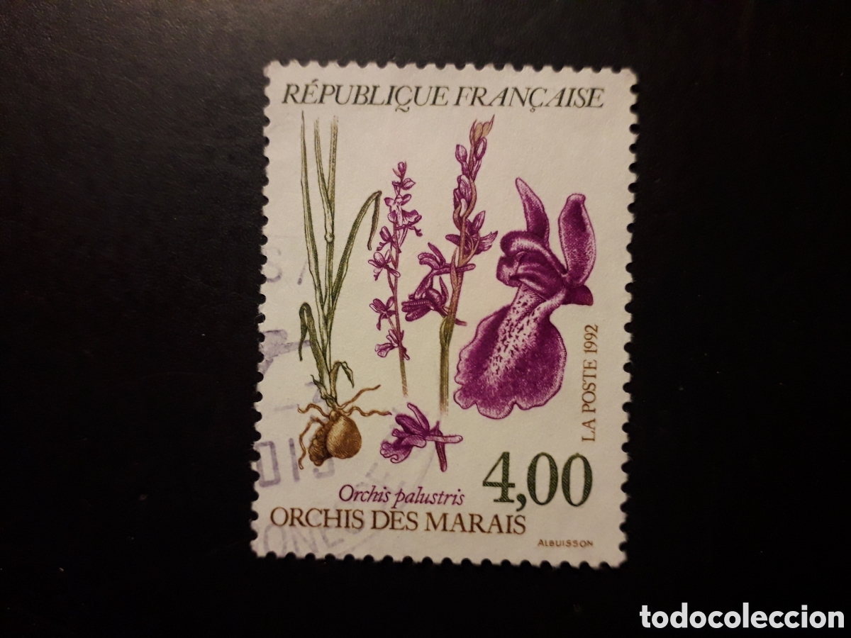 Sellos: FRANCIA YVERT 2768 SELLO SUELTO USADO 1992 FLORA, FLORES PEDIDO M&Iacute;NIMO 3&euro;