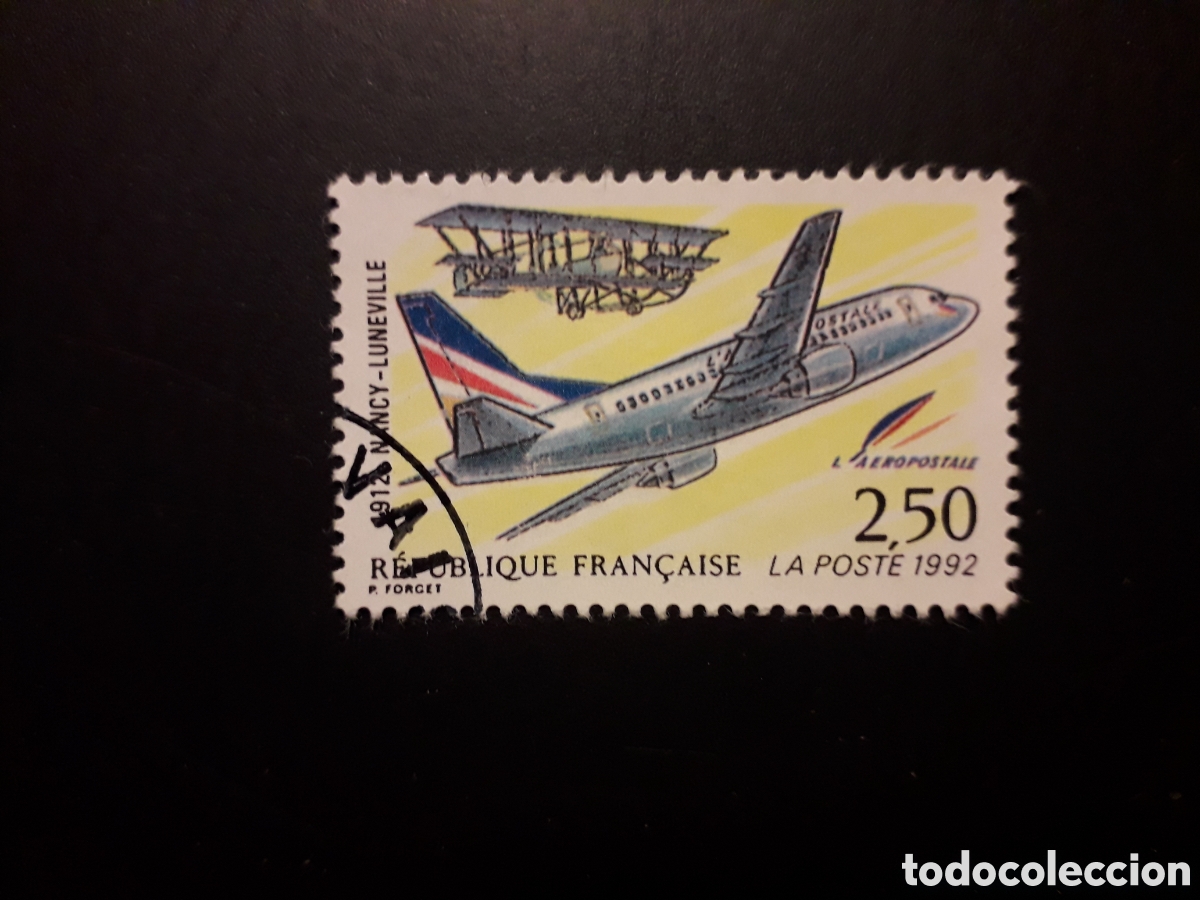 Sellos: FRANCIA YVERT 2778 SERIE COMPLETA USADA 1992 AVIONES, AVIACI&Oacute;N PEDIDO M&Iacute;NIMO 3&euro;