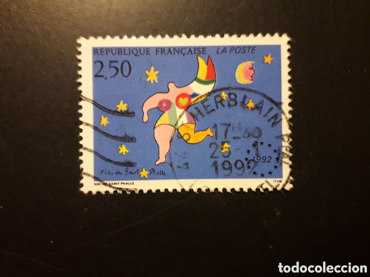 Sellos: FRANCIA YVERT 2776 SERIE COMPLETA USADA 1992 MERCADO &Uacute;NICO EUROPEO PEDIDO M&Iacute;NIMO 3&euro;