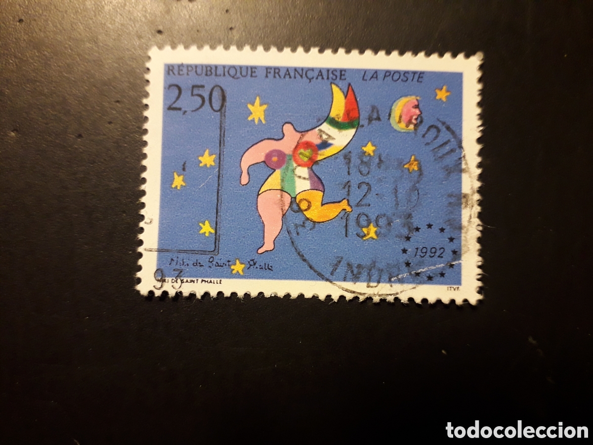 Sellos: FRANCIA YVERT 2776 SERIE COMPLETA USADA 1992 MERCADO &Uacute;NICO EUROPEO PEDIDO M&Iacute;NIMO 3&euro;