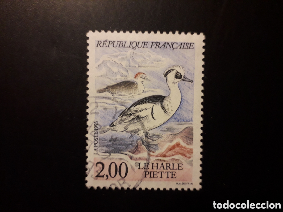 Sellos: FRANCIA YVERT 2785 SELLO SUELTO USADO 1993 FAUNA, AVES, PATOS PEDIDO M&Iacute;NIMO 3&euro;
