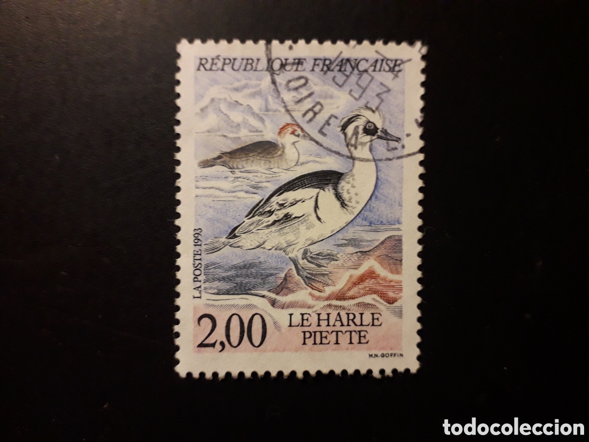 Sellos: FRANCIA YVERT 2785 SELLO SUELTO USADO 1993 FAUNA, AVES, PATOS PEDIDO M&Iacute;NIMO 3&euro;