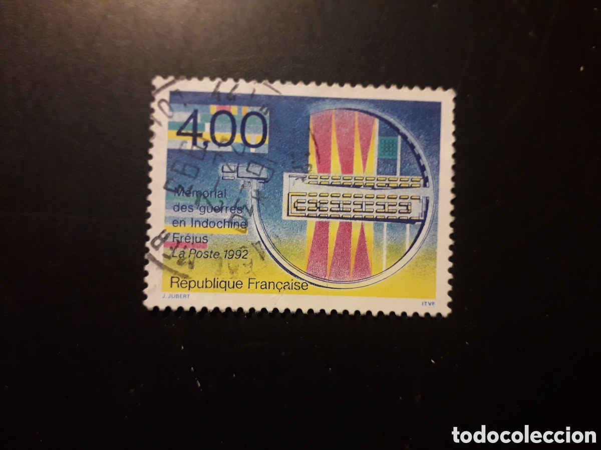 Sellos: FRANCIA YVERT 2791 SERIE COMPLETA USADA 1993 MEMORIAL GUERRA DE INDOCHINA PEDIDO M&Iacute;NIMO 3&euro;