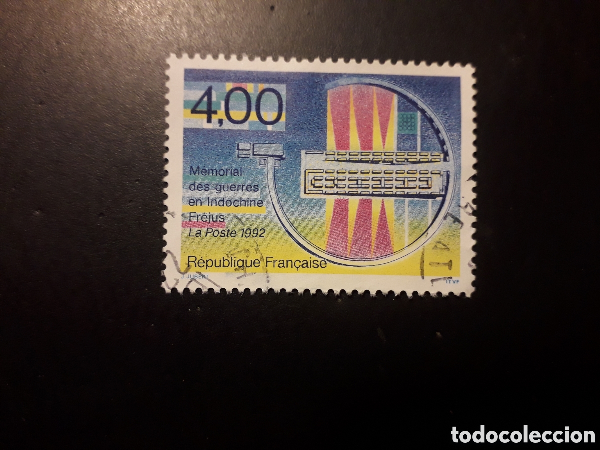 Sellos: FRANCIA YVERT 2791 SERIE COMPLETA USADA 1993 MEMORIAL GUERRA DE INDOCHINA PEDIDO M&Iacute;NIMO 3&euro;