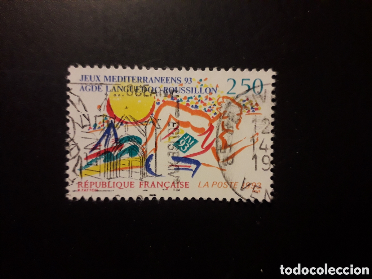 Sellos: FRANCIA YVERT 2795 SERIE COMPLETA USADA 1993 DEPORTES ATLETISMO PEDIDO M&Iacute;NIMO 3&euro;