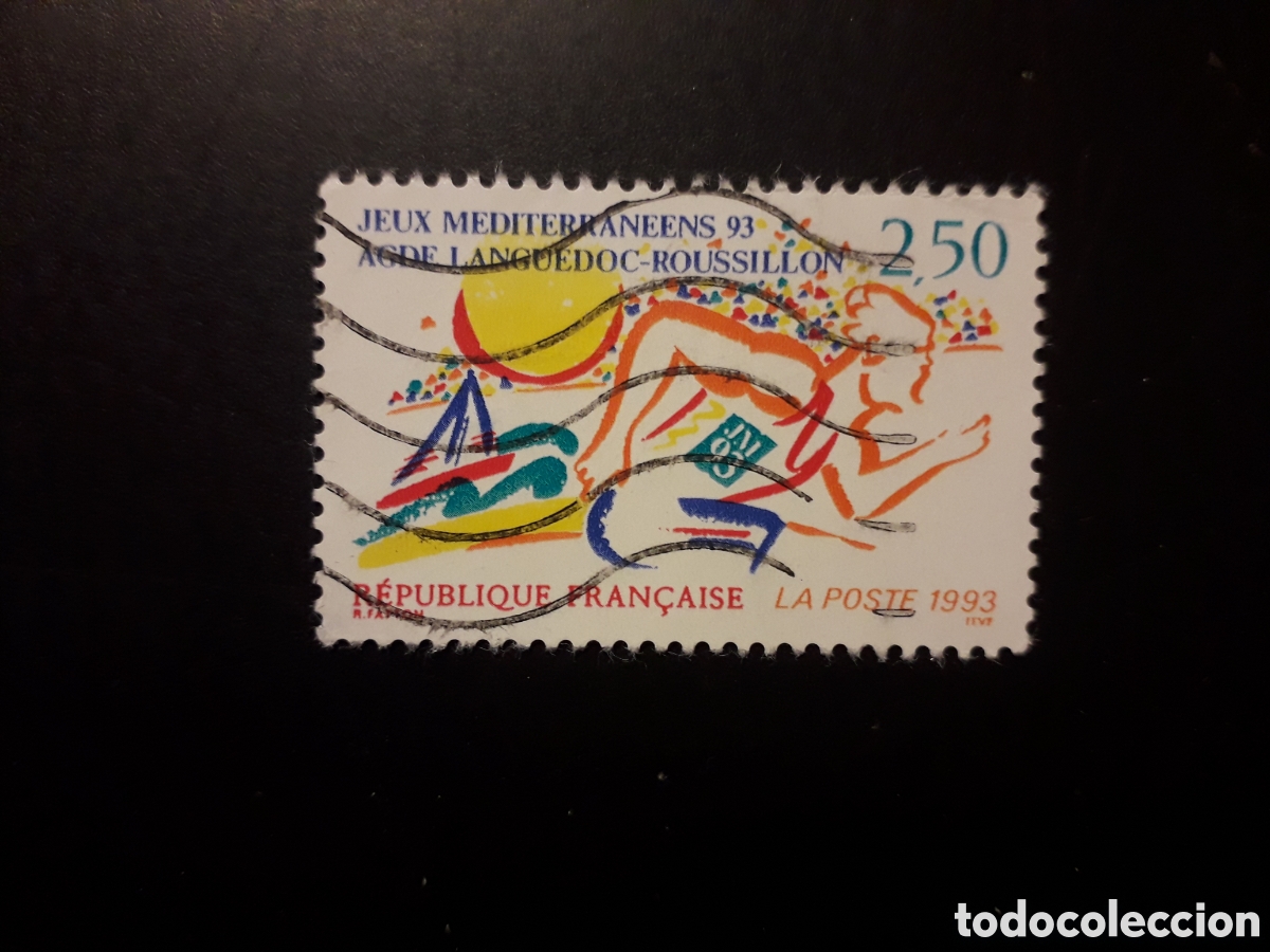 Sellos: FRANCIA YVERT 2795 SERIE COMPLETA USADA 1993 DEPORTES ATLETISMO PEDIDO M&Iacute;NIMO 3&euro;