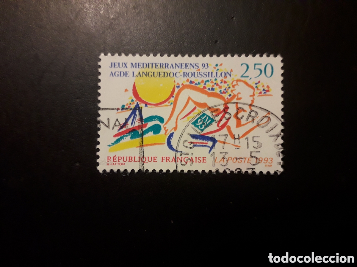 Sellos: FRANCIA YVERT 2795 SERIE COMPLETA USADA 1993 DEPORTES ATLETISMO PEDIDO M&Iacute;NIMO 3&euro;