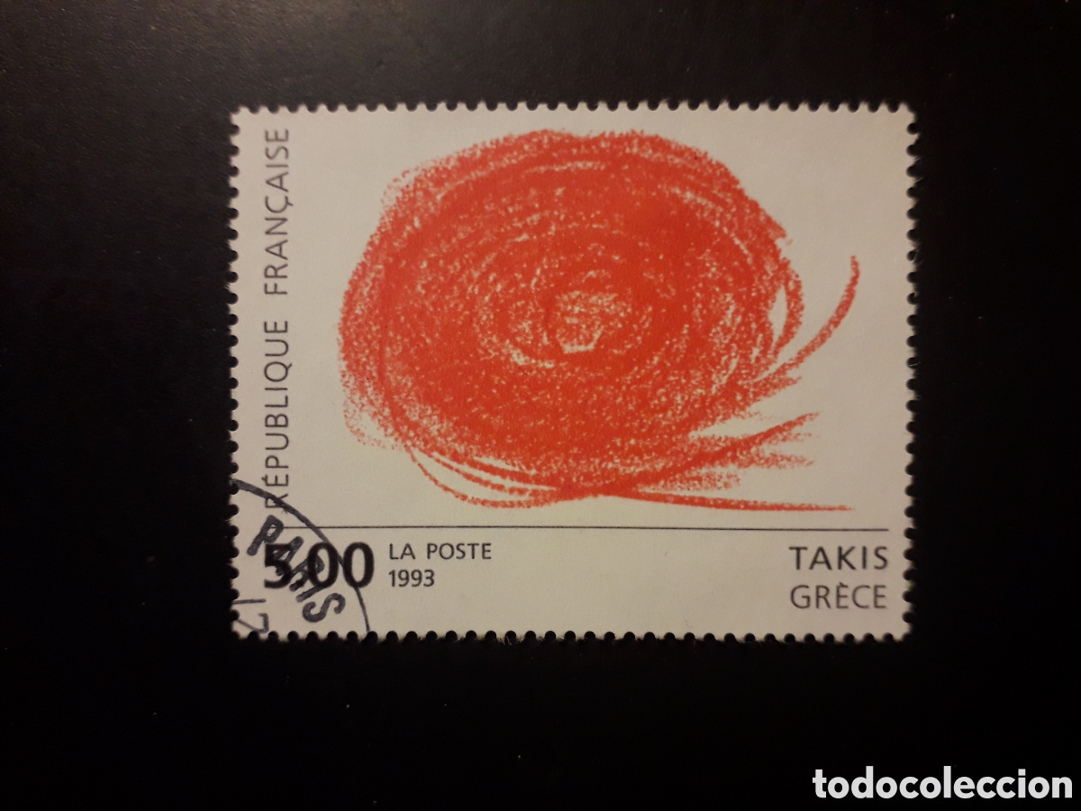 Sellos: FRANCIA YVERT 2834 SELLO SUELTO USADO 1993 PINTURAS, ARTE CONTEMPOR&Aacute;NEO PEDIDO M&Iacute;NIMO 3&euro;