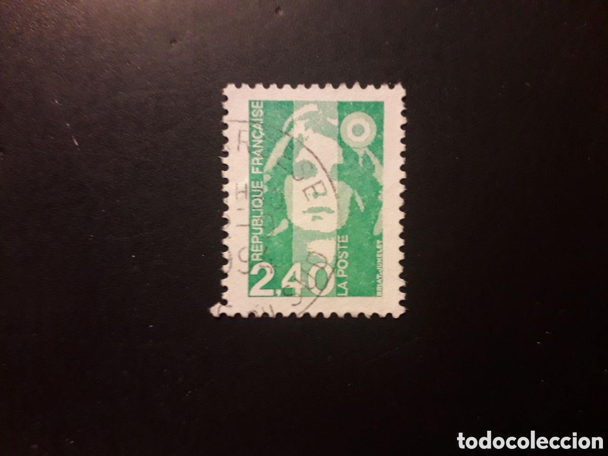 Sellos: FRANCIA YVERT 2820 SELLO SUELTO USADO 1993 MARIANA DEL BICENTENARIO, PEDIDO M&Iacute;NIMO 3&euro;