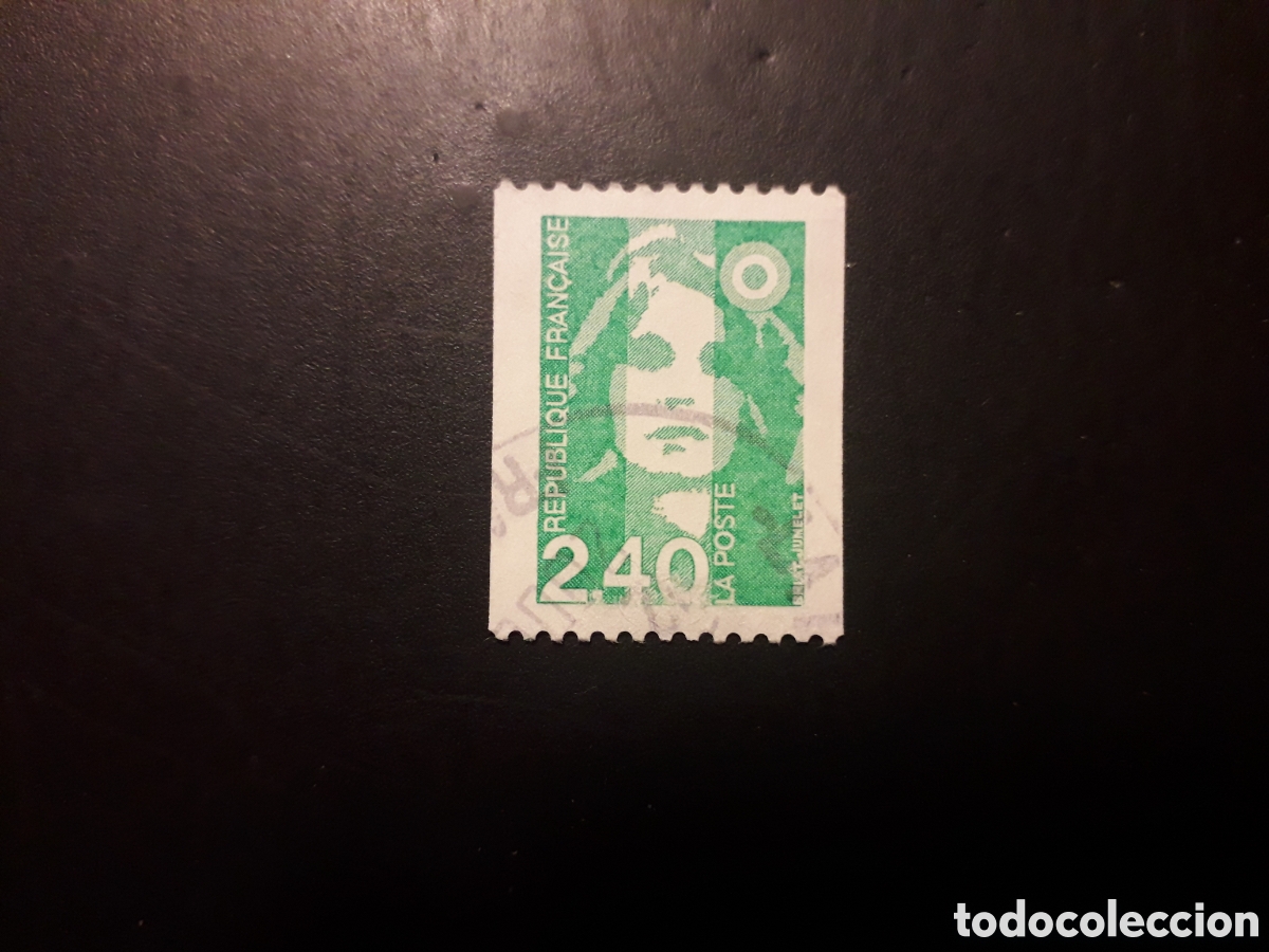 Sellos: FRANCIA YVERT 2823 SELLO SUELTO USADO 1993 MARIANA DEL BICENTENARIO, PEDIDO M&Iacute;NIMO 3&euro;