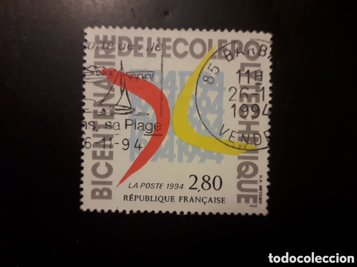 Sellos: FRANCIA YVERT 2862 SERIE COMPLETA USADA 1994 ESCUELA POLIT&Eacute;CNICA, EDUCACI&Oacute;N PEDIDO M&Iacute;NIMO 3&euro;