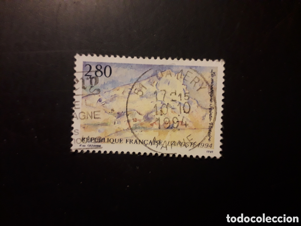 Sellos: FRANCIA YVERT 2891 SELLO SUELTO USADO 1994 TURISMO MONTA&Ntilde;A DE SANTA VICTORIA PEDIDO M&Iacute;NIMO 3&euro;