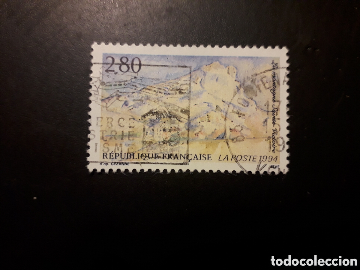 Sellos: FRANCIA YVERT 2891 SELLO SUELTO USADO 1994 TURISMO MONTA&Ntilde;A DE SANTA VICTORIA PEDIDO M&Iacute;NIMO 3&euro;