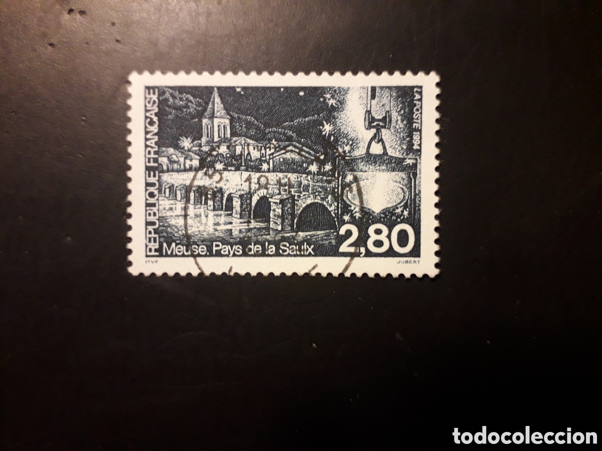 Sellos: FRANCIA YVERT 2892 SELLO SUELTO USADO 1994 TURISMO PUENTE DE MEUSE PEDIDO M&Iacute;NIMO 3&euro;
