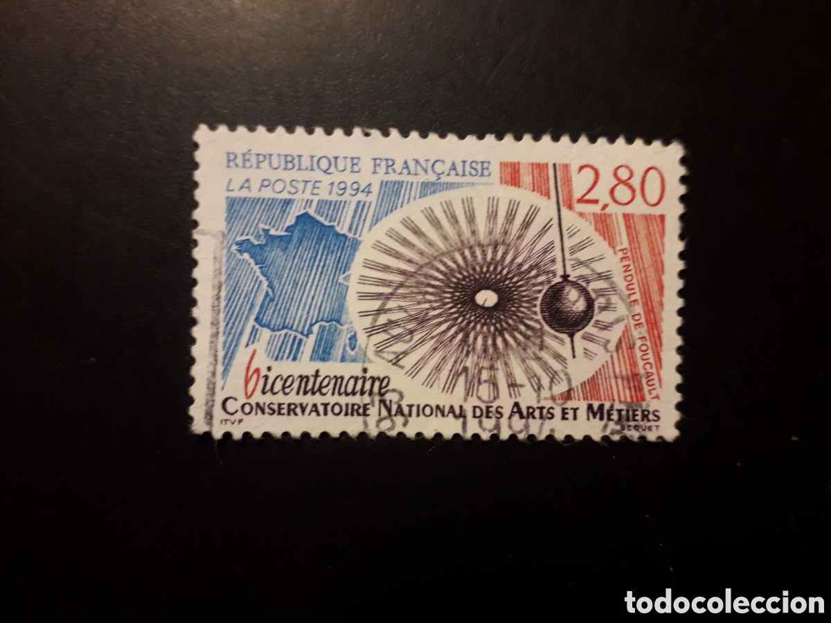 Sellos: FRANCIA YVERT 2904 SERIE COMPLETA USADA 1994 ARTES Y OFICIOS, MAPAS PEDIDO M&Iacute;NIMO 3&euro;