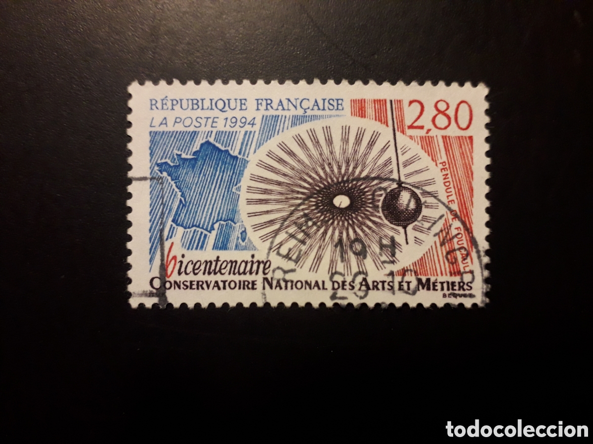 Sellos: FRANCIA YVERT 2904 SERIE COMPLETA USADA 1994 ARTES Y OFICIOS, MAPAS PEDIDO M&Iacute;NIMO 3&euro;