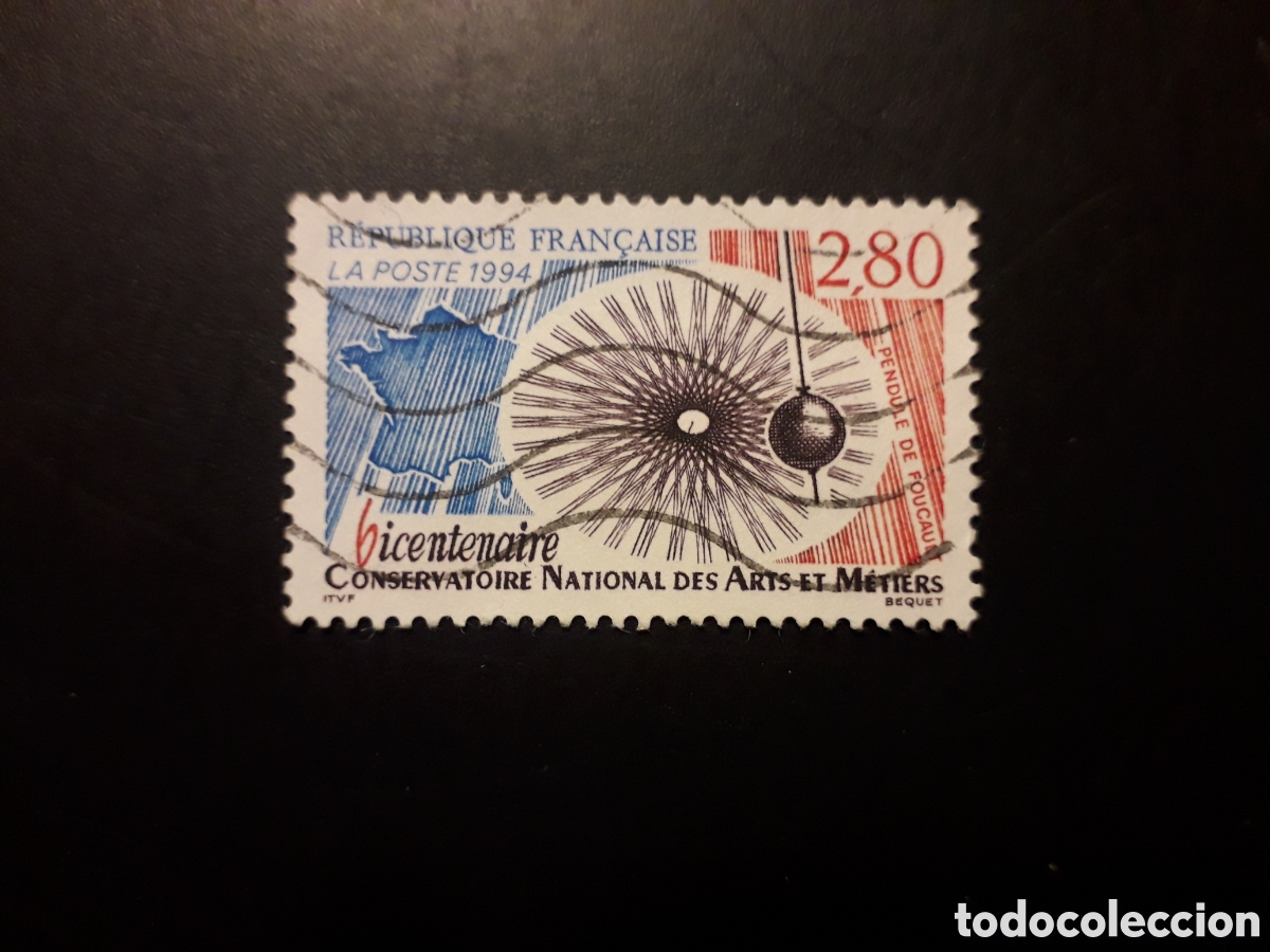 Sellos: FRANCIA YVERT 2904 SERIE COMPLETA USADA 1994 ARTES Y OFICIOS, MAPAS PEDIDO M&Iacute;NIMO 3&euro;