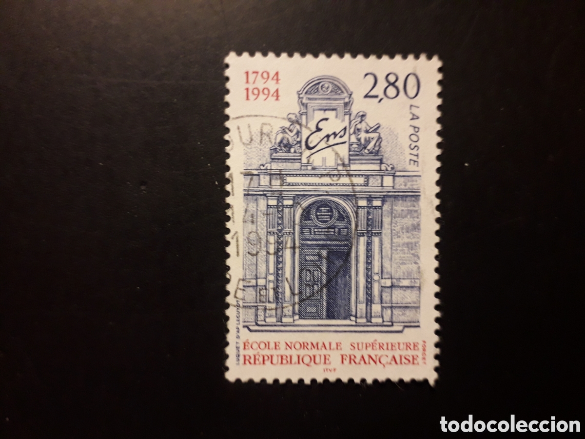 Sellos: FRANCIA YVERT 2907 SERIE COMPLETA USADA 1994 ESCUELA SUPERIOR, EDUCACI&Oacute;N PEDIDO M&Iacute;NIMO 3&euro;