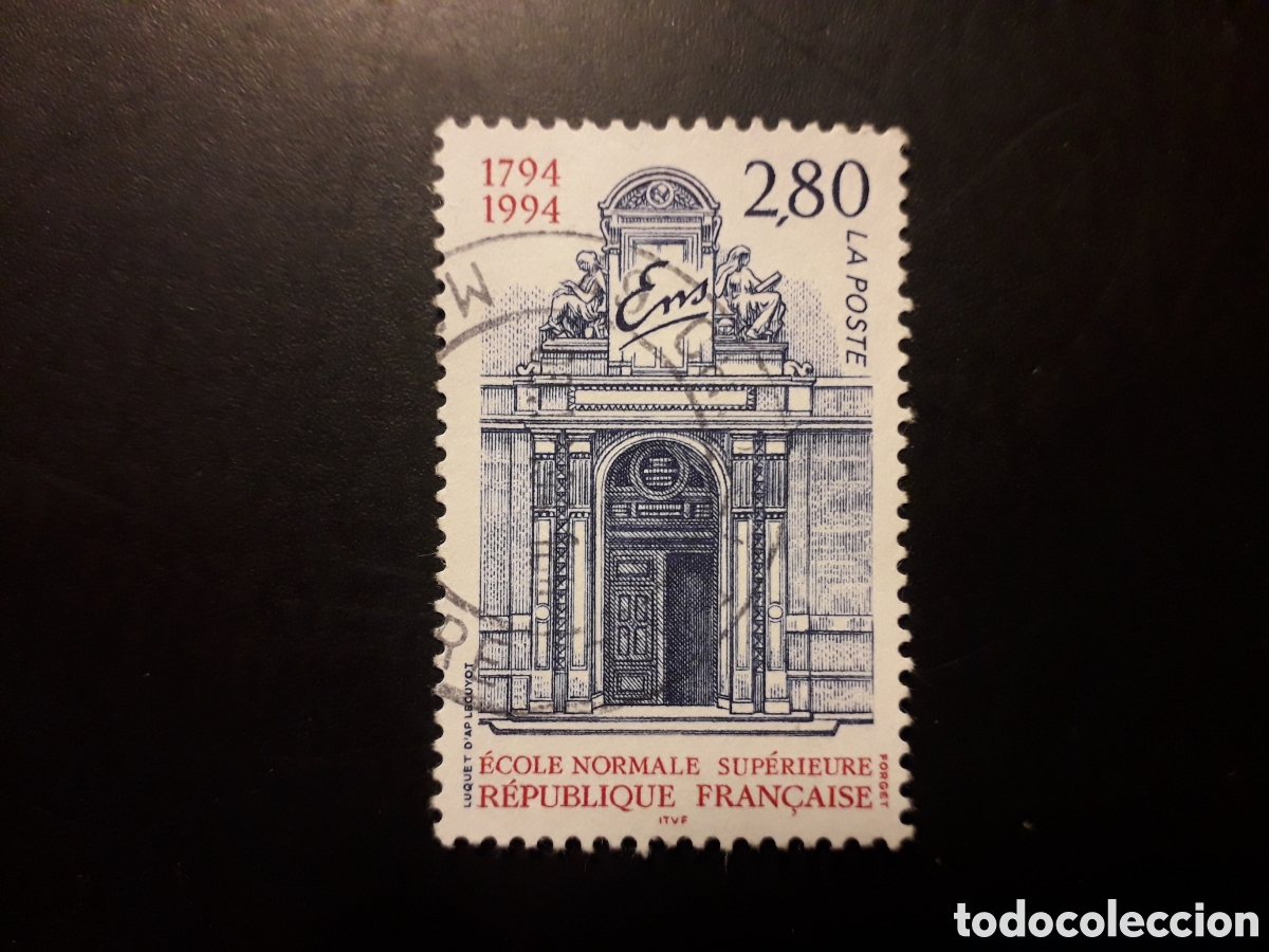 Sellos: FRANCIA YVERT 2907 SERIE COMPLETA USADA 1994 ESCUELA SUPERIOR, EDUCACI&Oacute;N PEDIDO M&Iacute;NIMO 3&euro;
