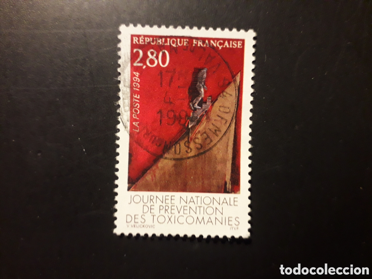 Sellos: FRANCIA YVERT 2908 SERIE COMPLETA USADA 1994 PREVENCI&Oacute;N TOXICOMAN&Iacute;AS, DROGAS PEDIDO M&Iacute;NIMO 3&euro;