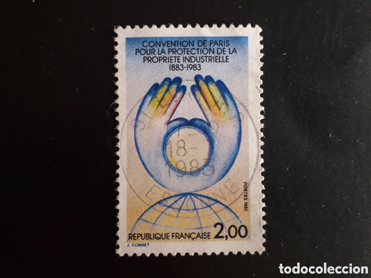 Sellos: FRANCIA YVERT 2272 SERIE COMPLETA USADA 1983 PROTECCI&Oacute;N PROPIEDAD INDUSTRIAL PEDIDO M&Iacute;NIMO 3&euro;