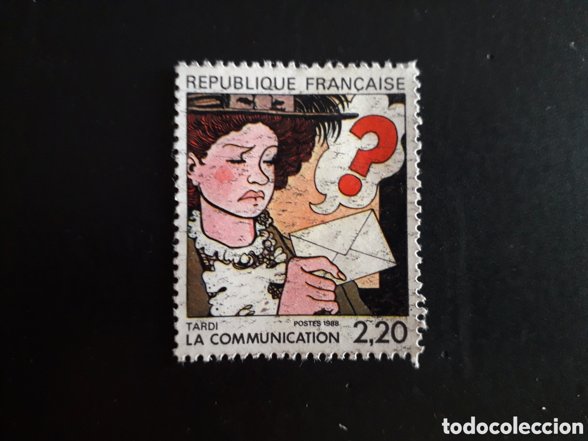 Sellos: FRANCIA YVERT 2512 SELLO SUELTO USADO 1988 C&Oacute;MICS PEDIDO M&Iacute;NIMO 3&euro;