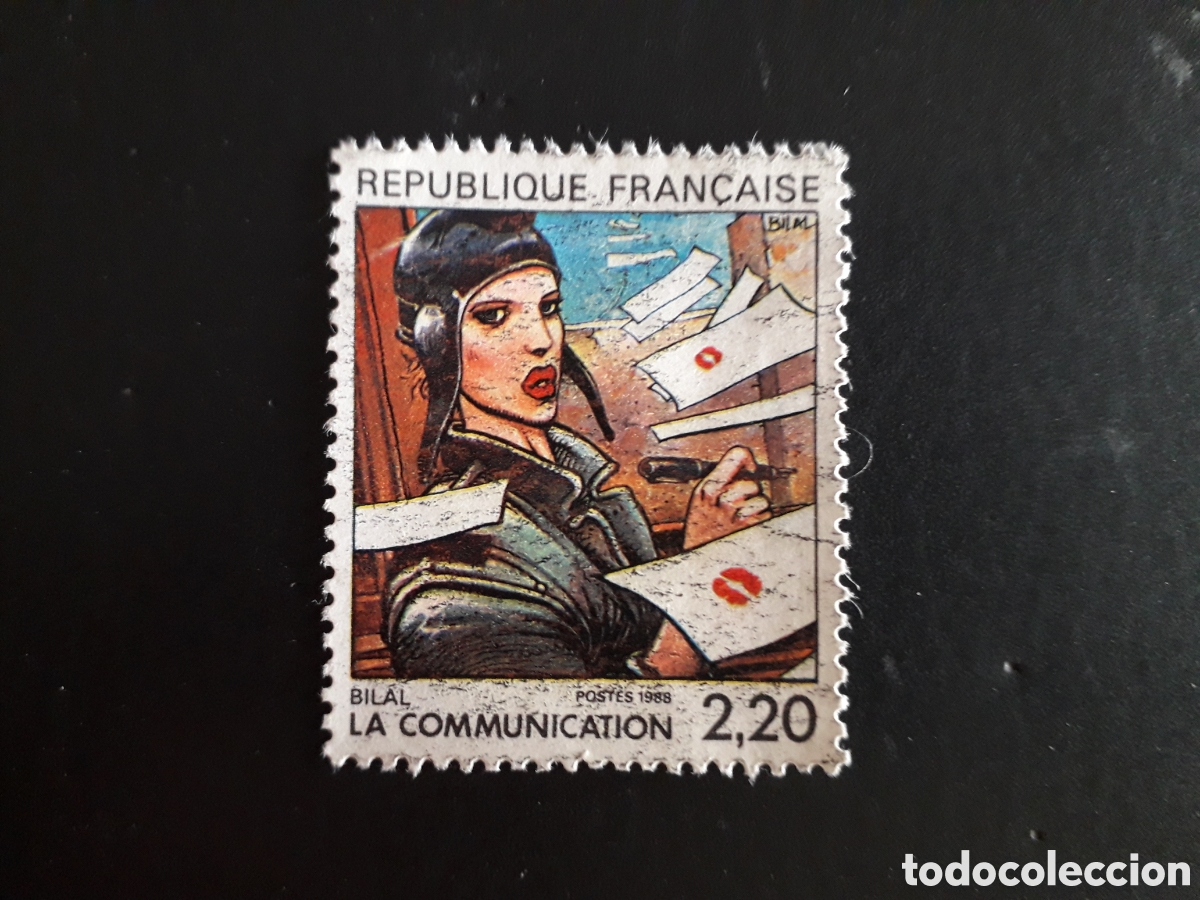 Sellos: FRANCIA YVERT 2514 SELLO SUELTO USADO 1988 C&Oacute;MICS PEDIDO M&Iacute;NIMO 3&euro;