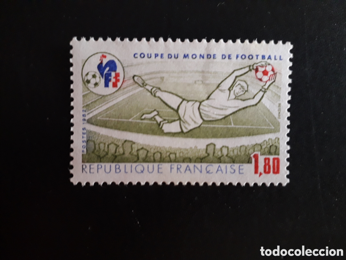 Sellos: FRANCIA YVERT 2209 SERIE COMPLETA USADA 1982 MUNDIAL F&Uacute;TBOL ESPA&Ntilde;A 82 DEPORTES PEDIDO M&Iacute;NIMO 3&euro;