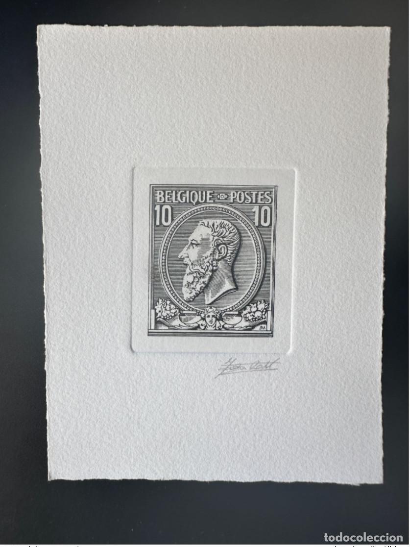 Sellos: B&eacute;lgica 1984 COB 2132 Prueba de artista primer d&iacute;a del sello FDC 10F n&deg;46