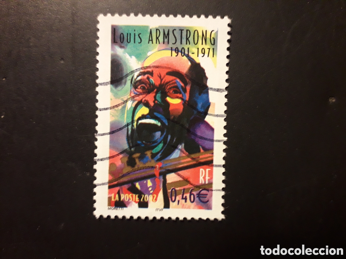 Sellos: FRANCIA YVERT 3500 SERIE COMPLETA USADA 2002 M&Uacute;SICA JAZZ, LOUIS ARMSTRONG PEDIDO M&Iacute;NIMO 3&euro;