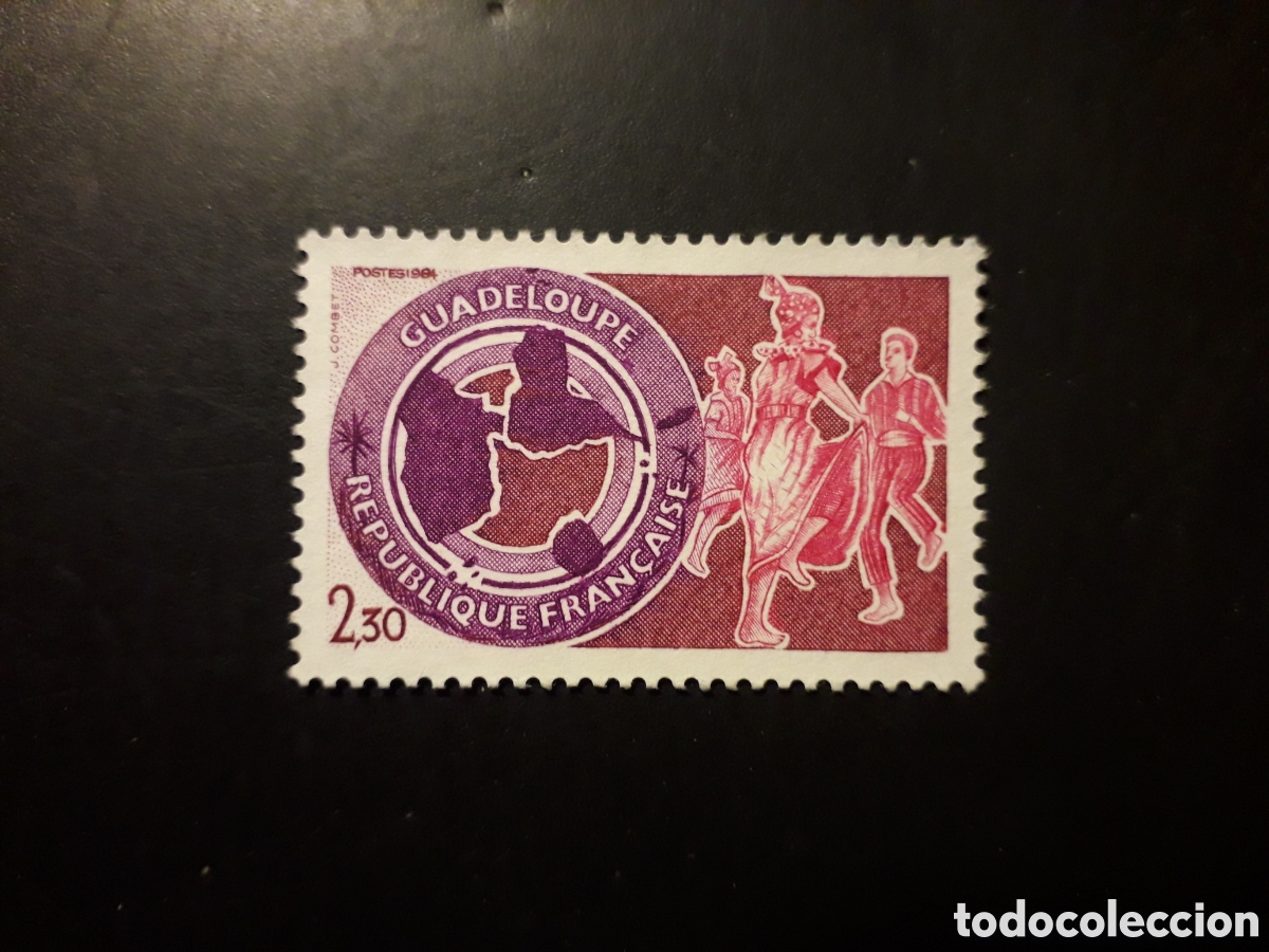 Sellos: FRANCIA YVERT 2302 SERIE COMPLETA USADA 1984 REGI&Oacute;N DE GUADALUPE PEDIDO M&Iacute;NIMO 3&euro;