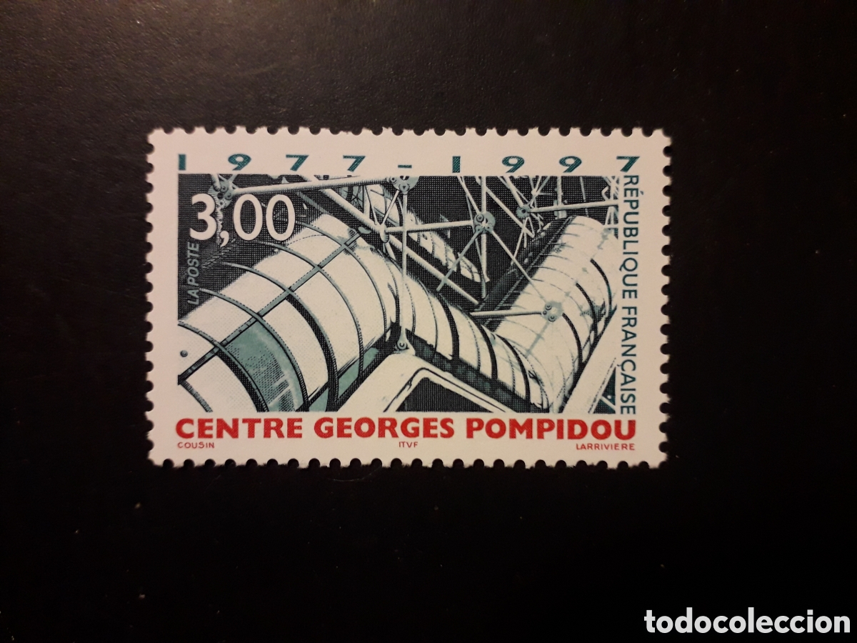 Sellos: FRANCIA YVERT 3044 SERIE COMPLETA NUEVA *** 1997 CENTRO CULTURAL GEORGE POMPIDOU PEDIDO M&Iacute;NIMO 3&euro;