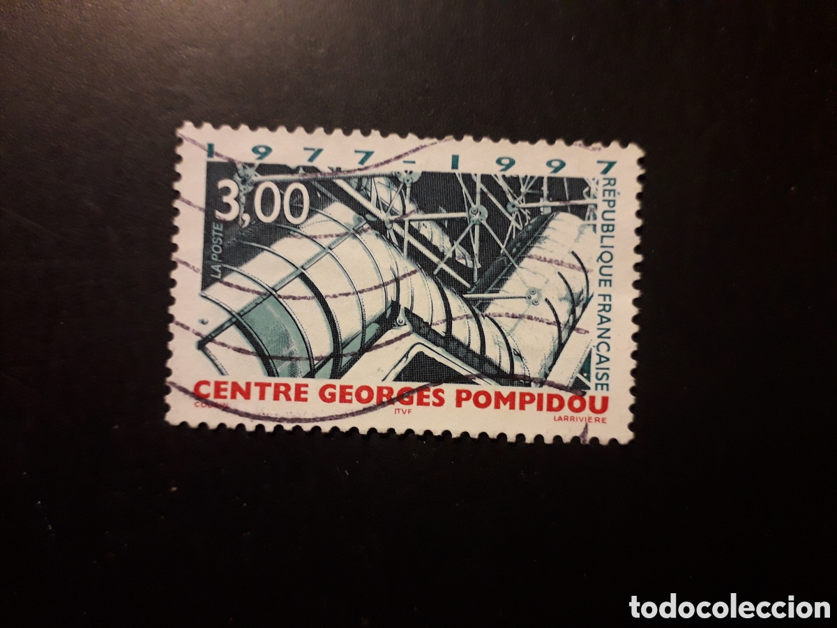 Sellos: FRANCIA YVERT 3044 SERIE COMPLETA USADA 1997 CENTRO CULTURAL GEORGE POMPIDOU PEDIDO M&Iacute;NIMO 3&euro;