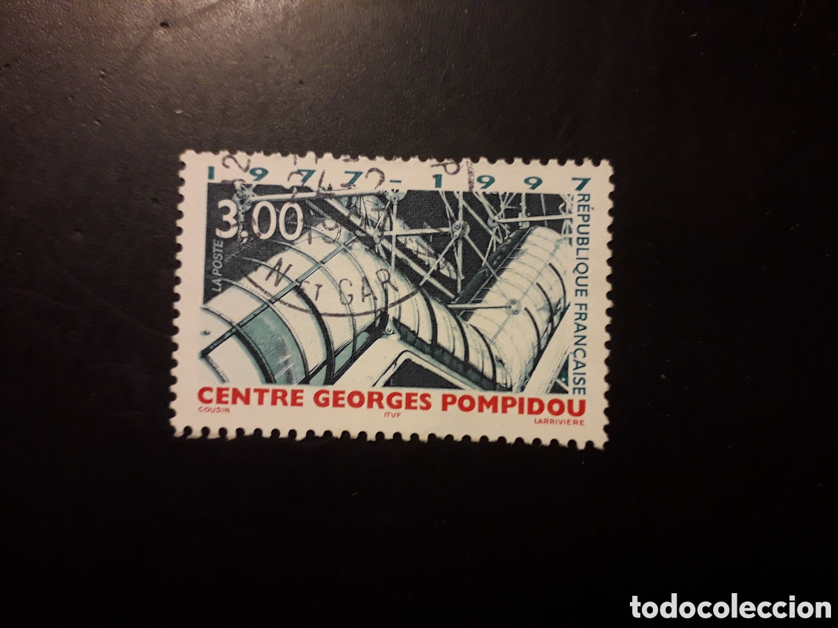 Sellos: FRANCIA YVERT 3044 SERIE COMPLETA USADA 1997 CENTRO CULTURAL GEORGE POMPIDOU PEDIDO M&Iacute;NIMO 3&euro;