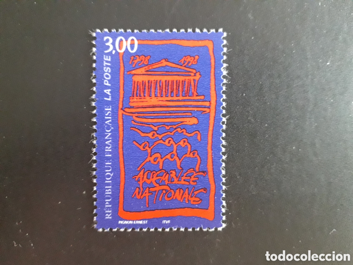Sellos: FRANCIA YVERT 3132 SERIE COMPLETA NUEVA *** 1998 ASAMBLEA NACIONAL PEDIDO M&Iacute;NIMO 3&euro;
